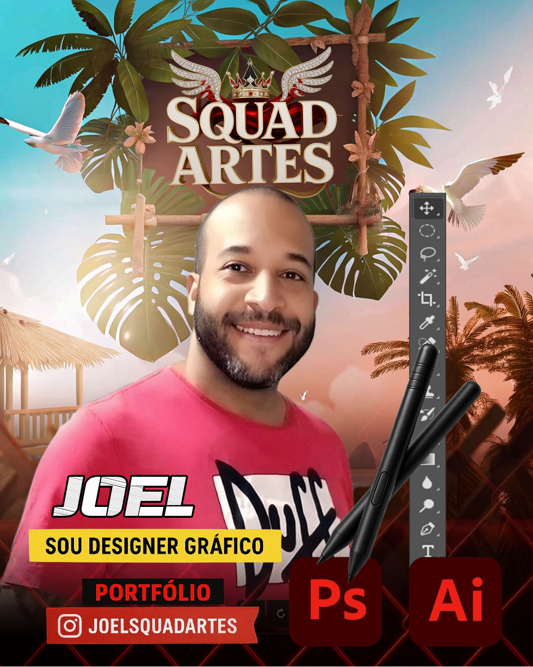 Joel Squad Artes- Designer Gráfico